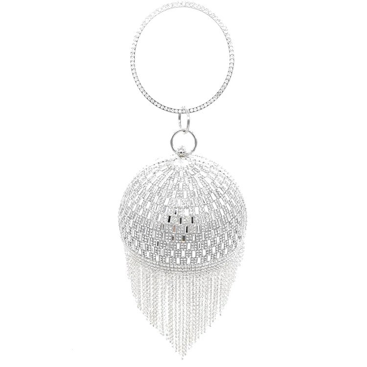 Diamonds rhinestone crystal handbag/clutch
